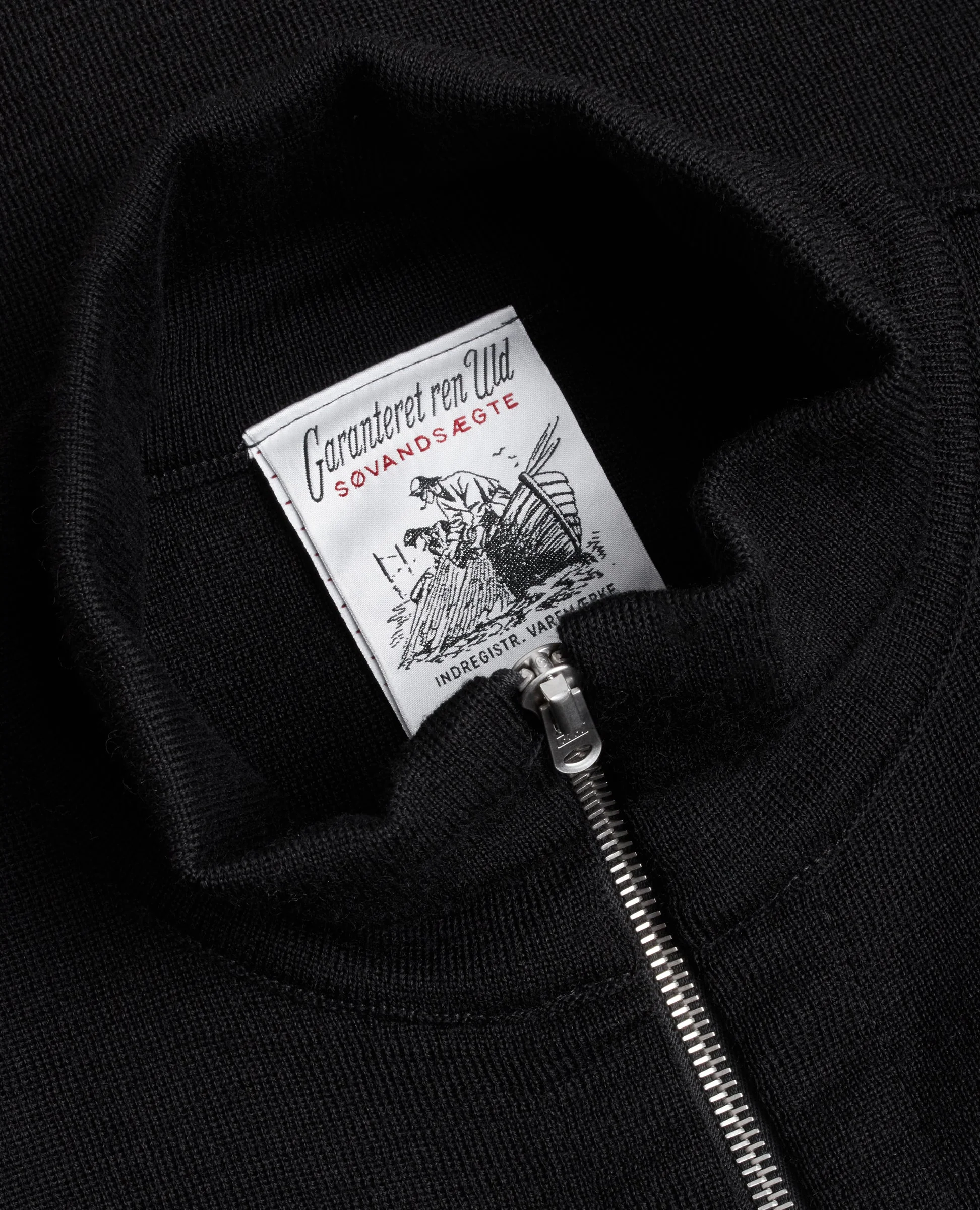 NAVAL full zip | lang lynlås, black void [0] - Image 2