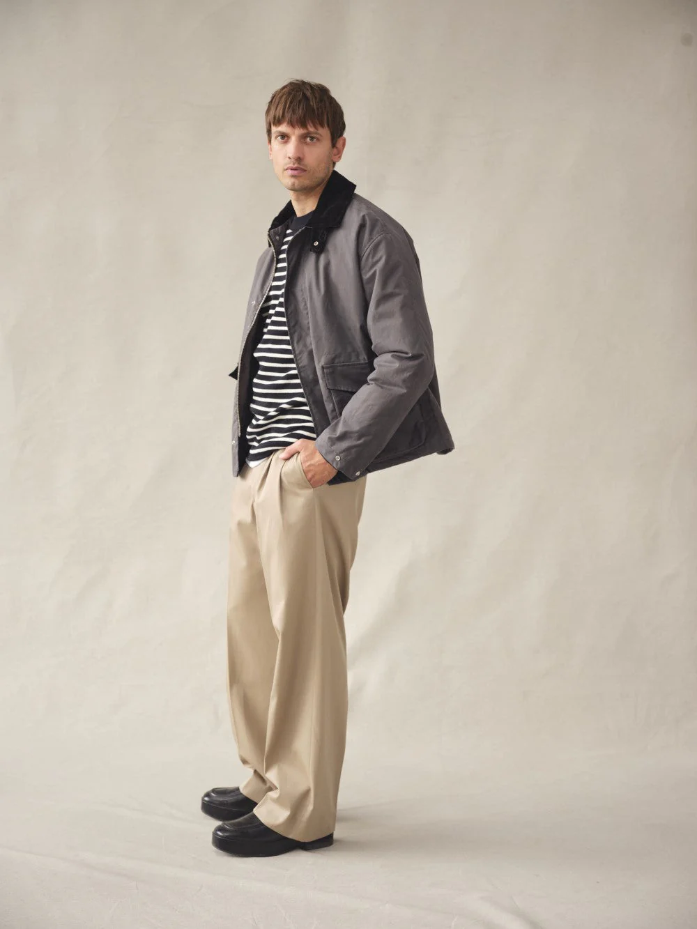 NAVAL crew neck | rund hals, navy blue / natural white - Image 5