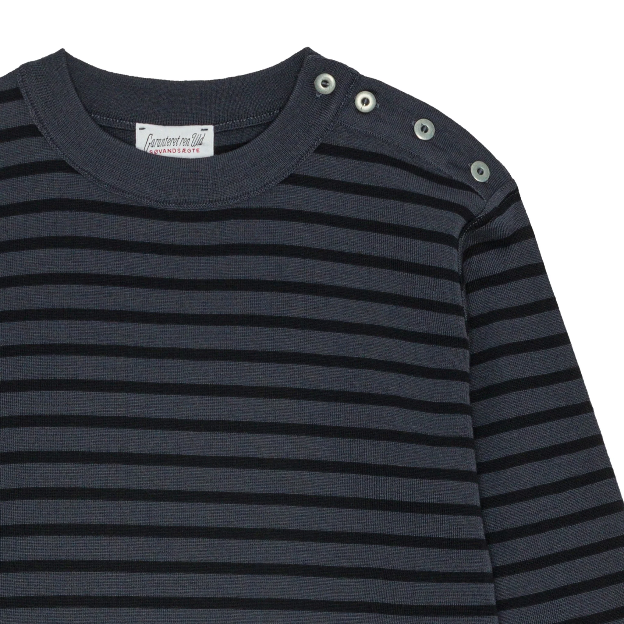 NAVAL crew neck | rund hals, storm grey / navy blue (f) - Image 3
