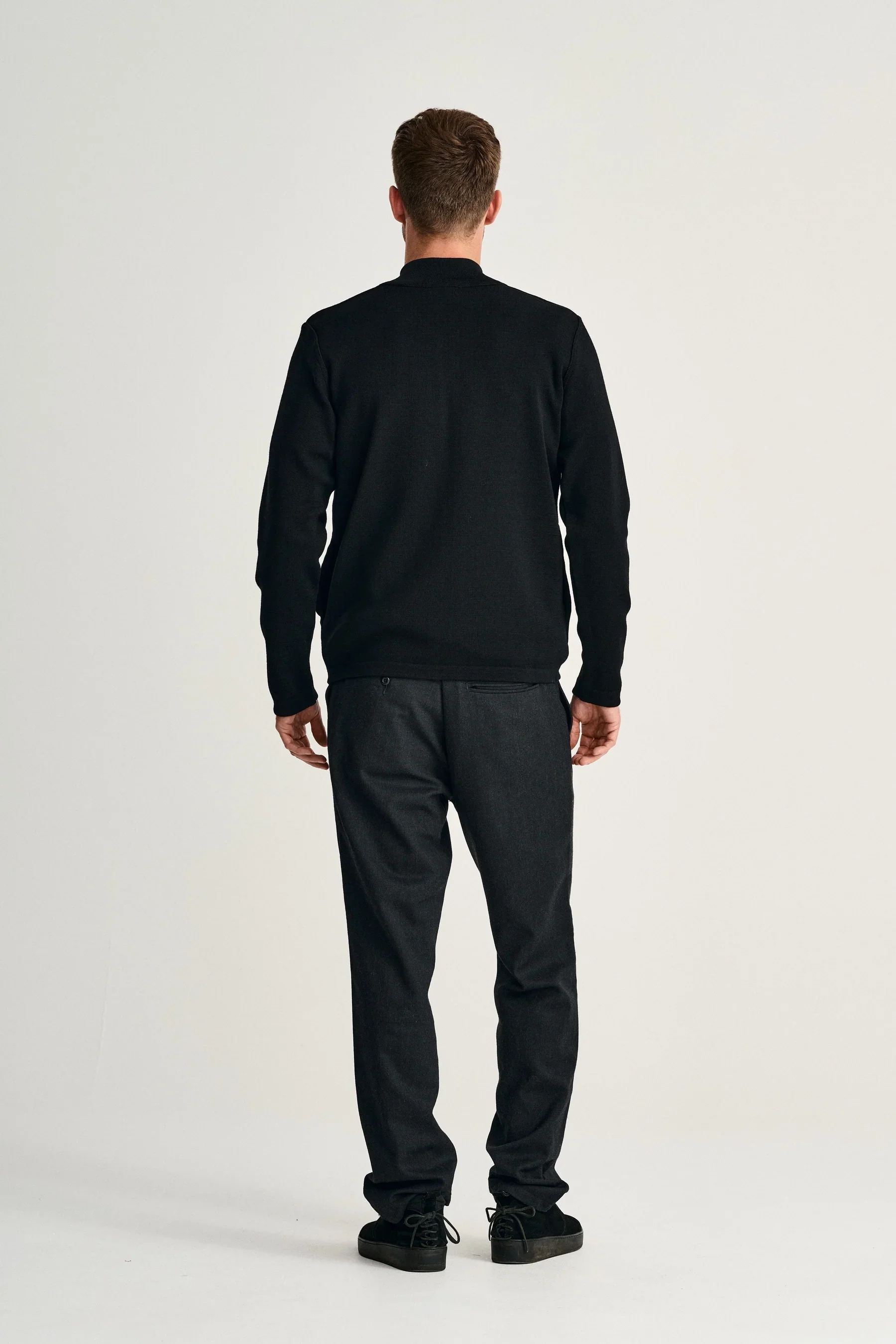 NAVAL full zip | lang lynlås, black void (f) - Image 4