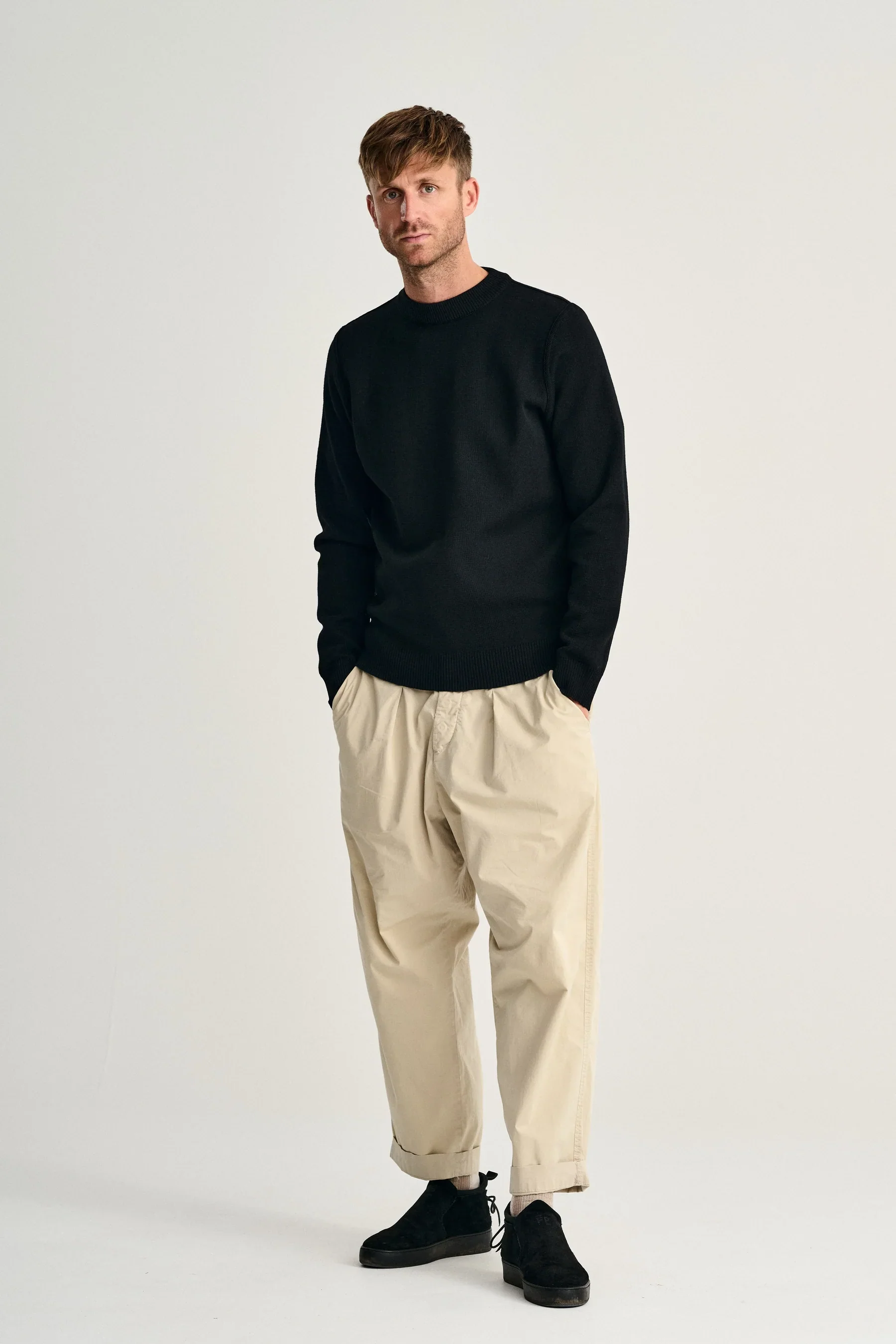 MARINE-III crew neck | rund hals, black void (f) - Image 2