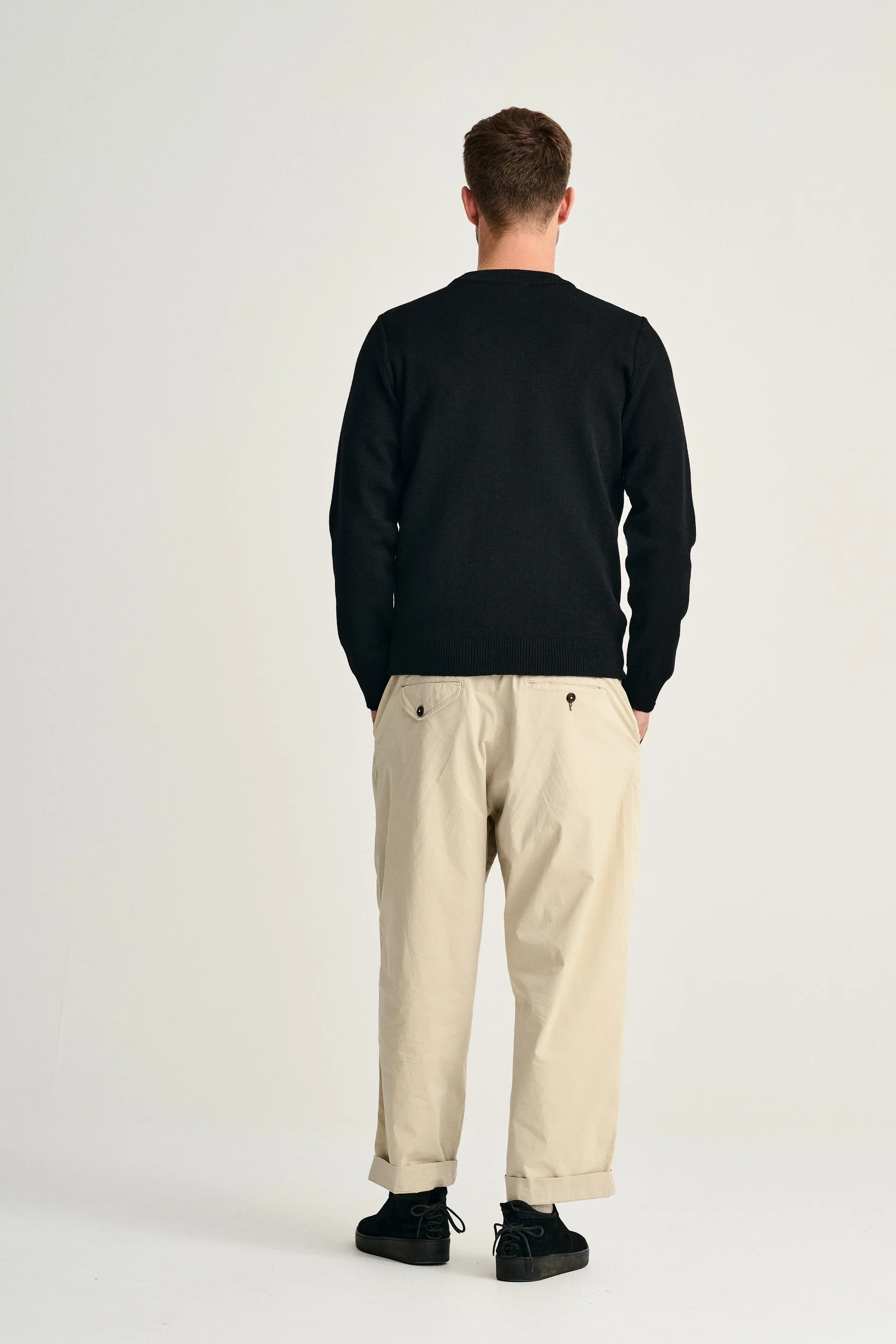 MARINE-III crew neck | rund hals, black void (f) - Image 3