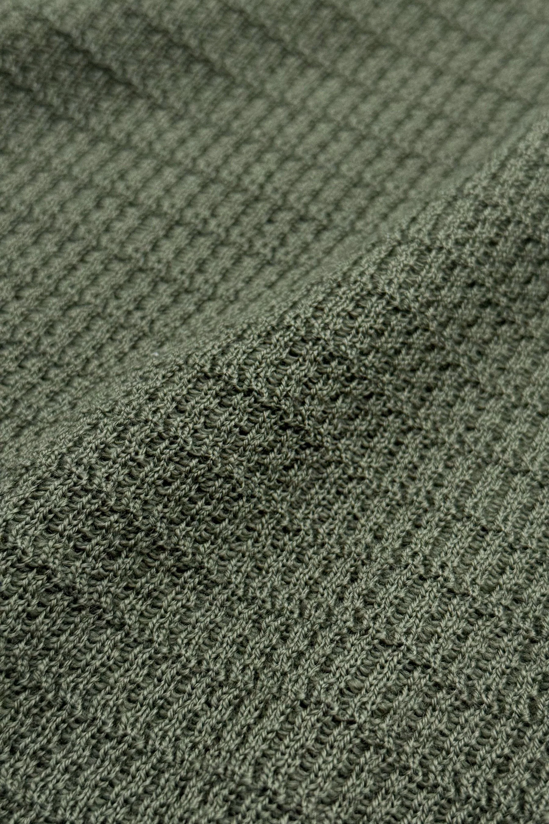 ROENTGEN-II crew neck | rund hals, natural green (f) - Image 3
