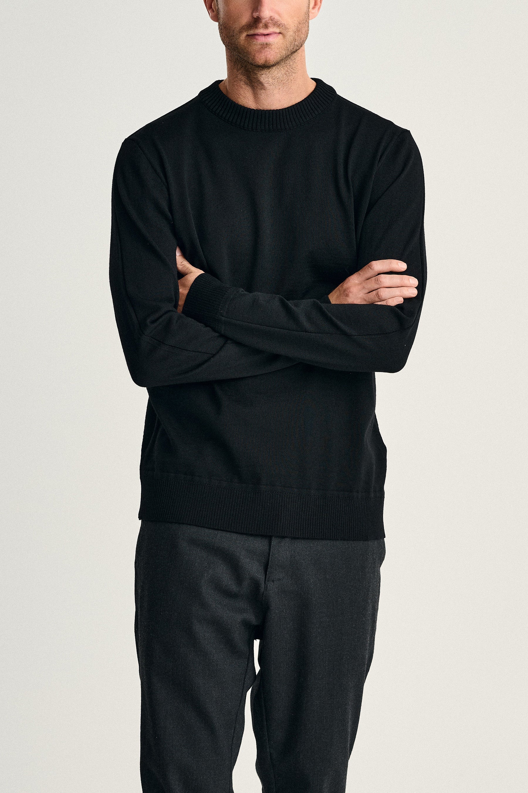 SOLO crew neck | rund hals, black void (f) - Image 2