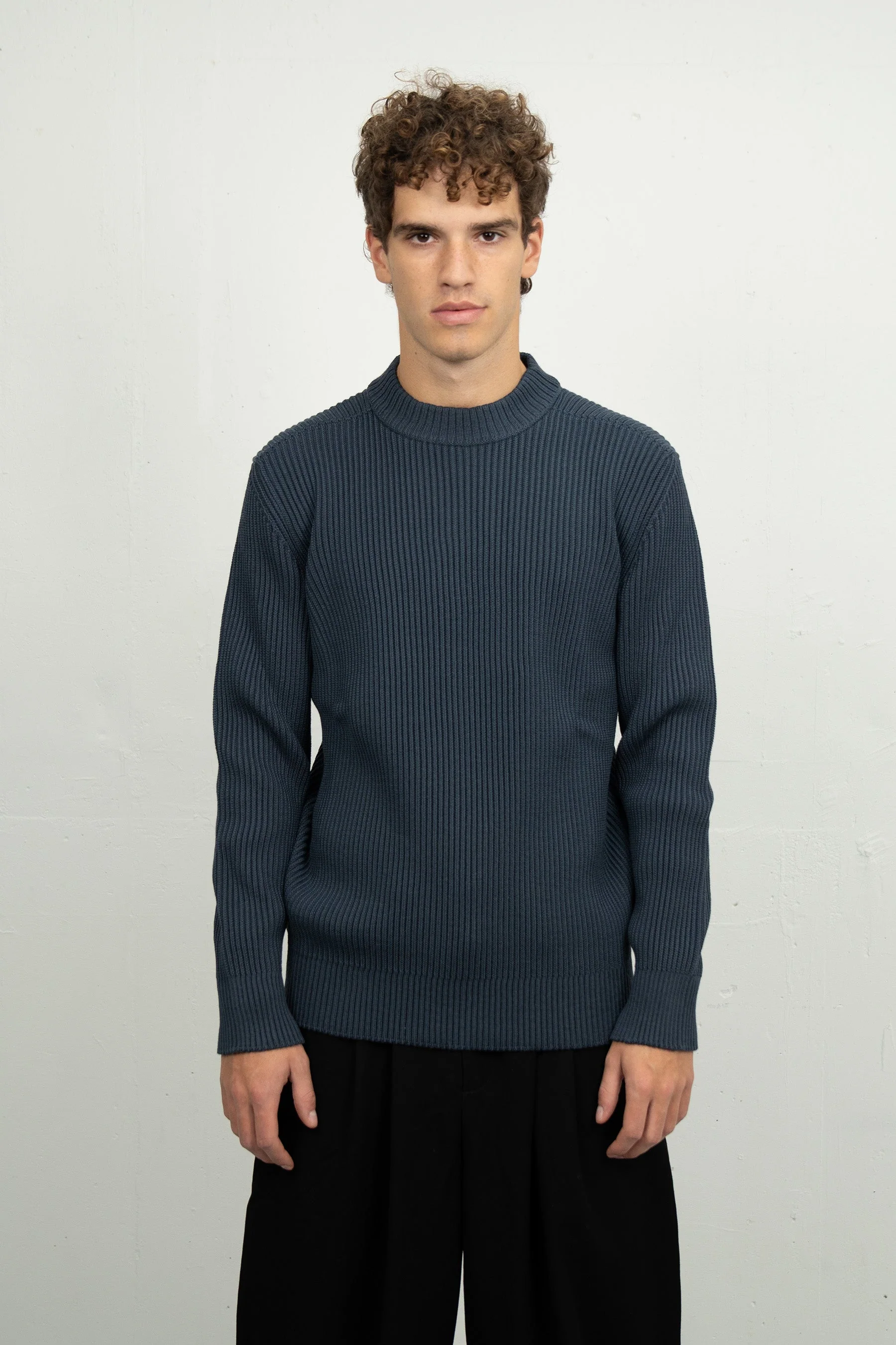 FENDER crew neck | rund hals, shadow blue (f) - Image 2