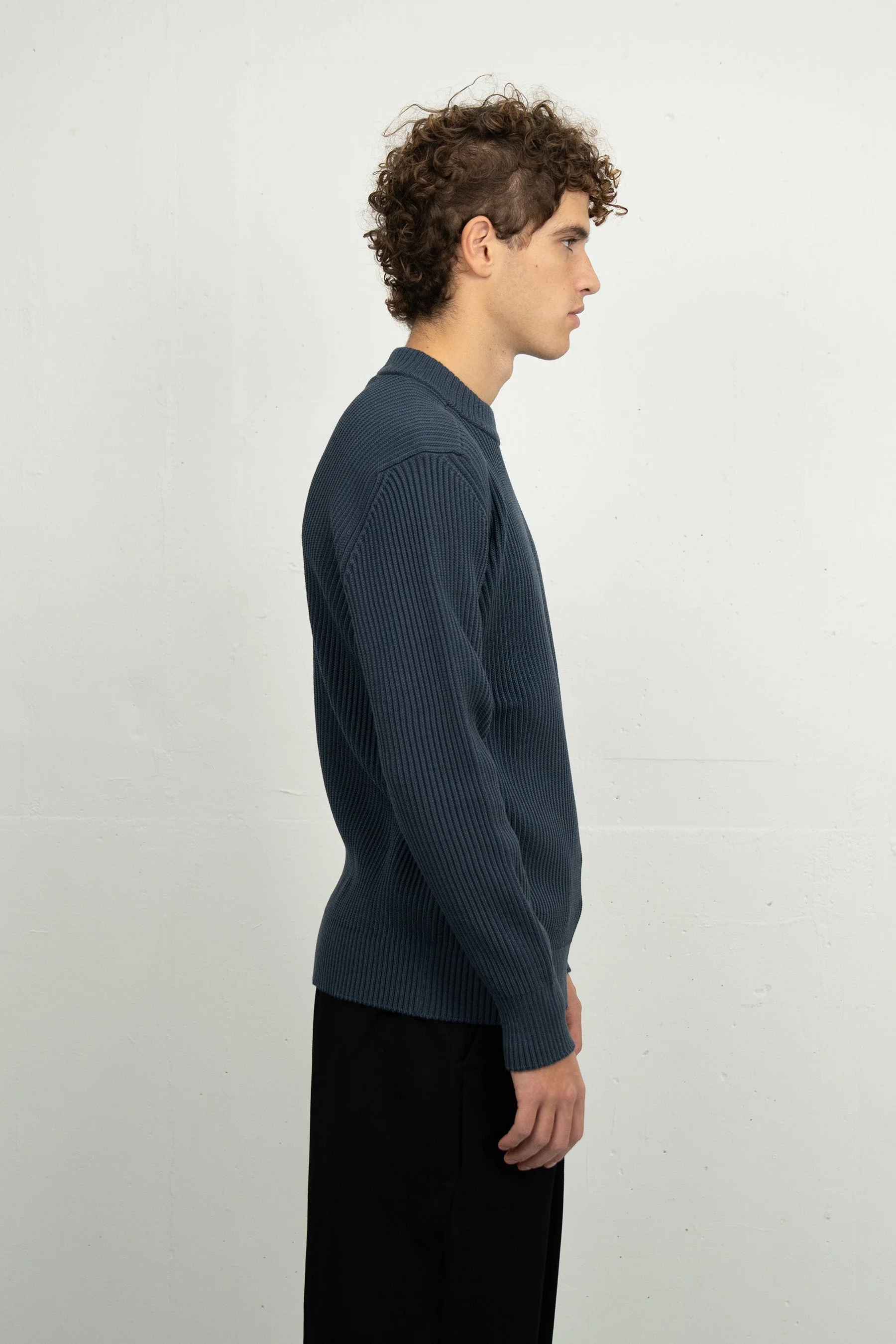 FENDER crew neck | rund hals, shadow blue (f) - Image 4