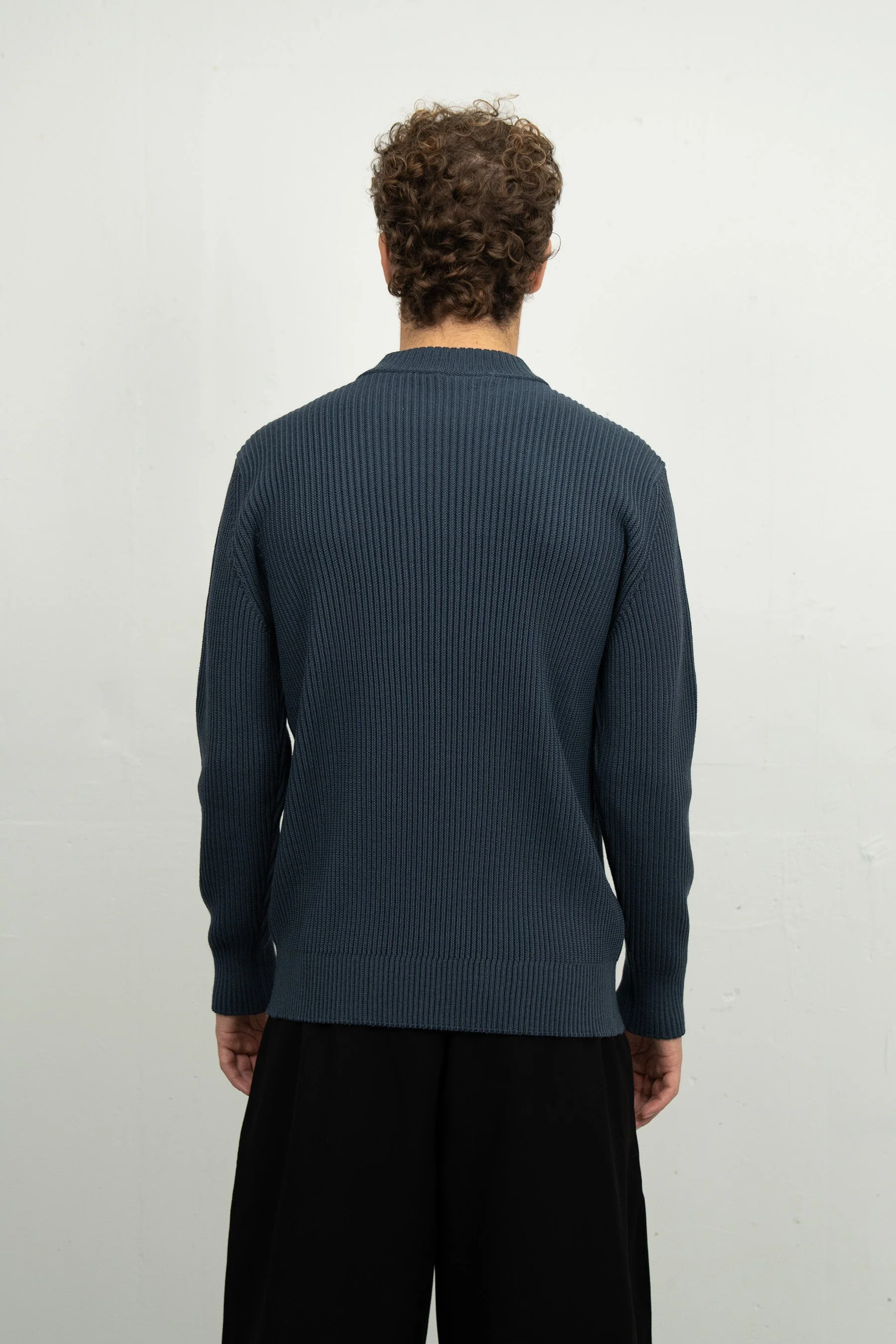 FENDER crew neck | rund hals, shadow blue (f) - Image 5