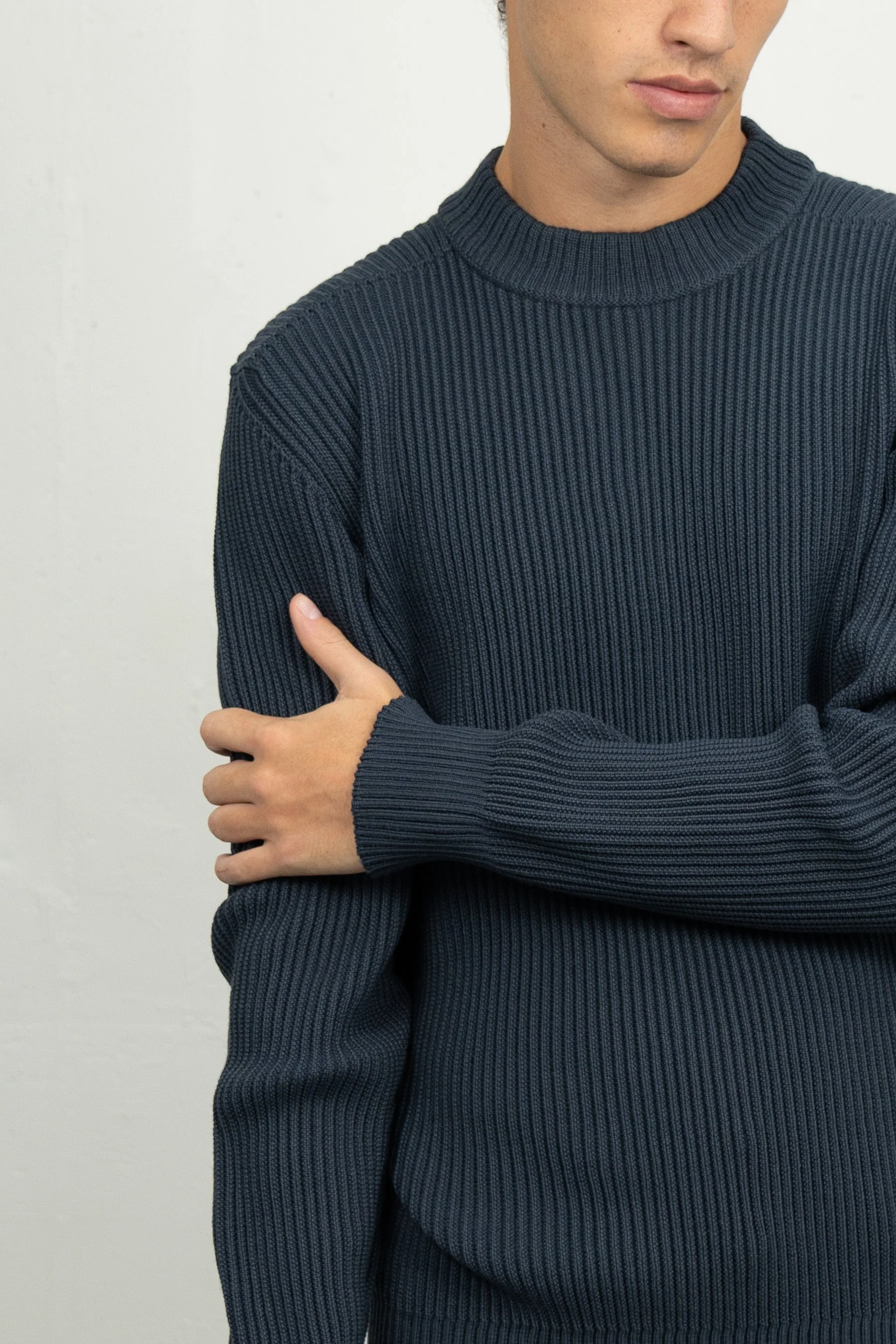 FENDER crew neck | rund hals, shadow blue (f) - Image 6