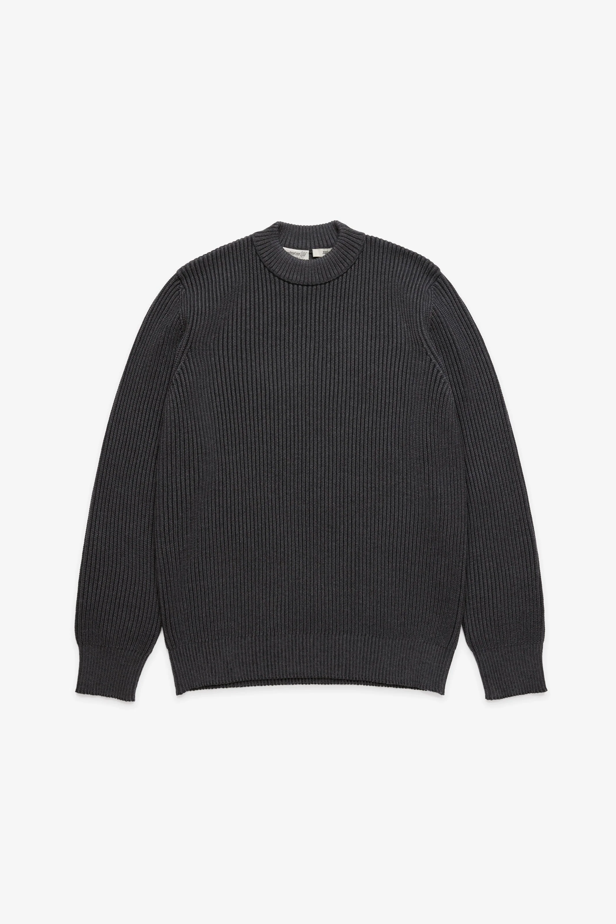 FENDER 4J crew neck, charcoal melange