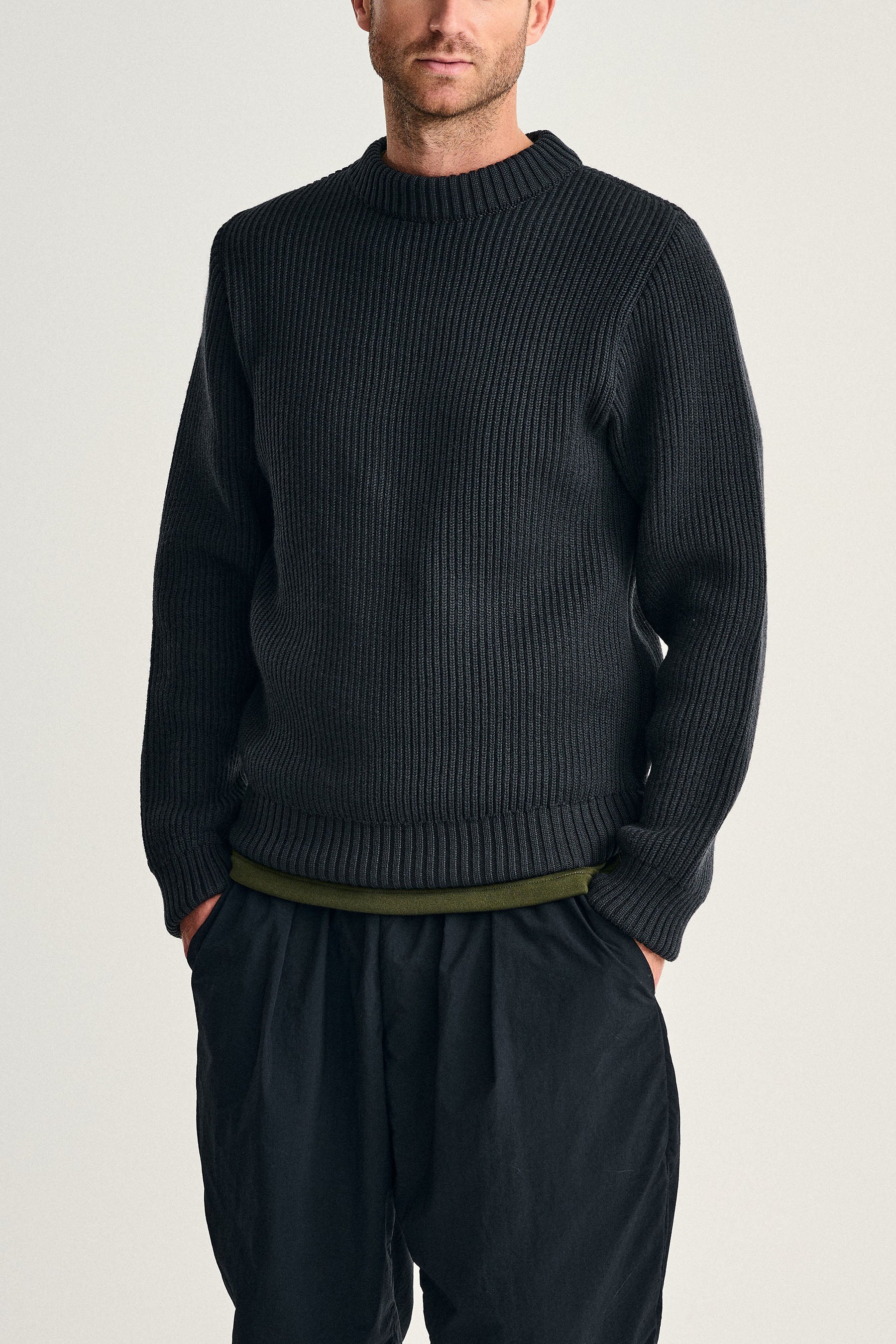FELT-0 crew neck | rund hals, molten grey (f) - Image 2