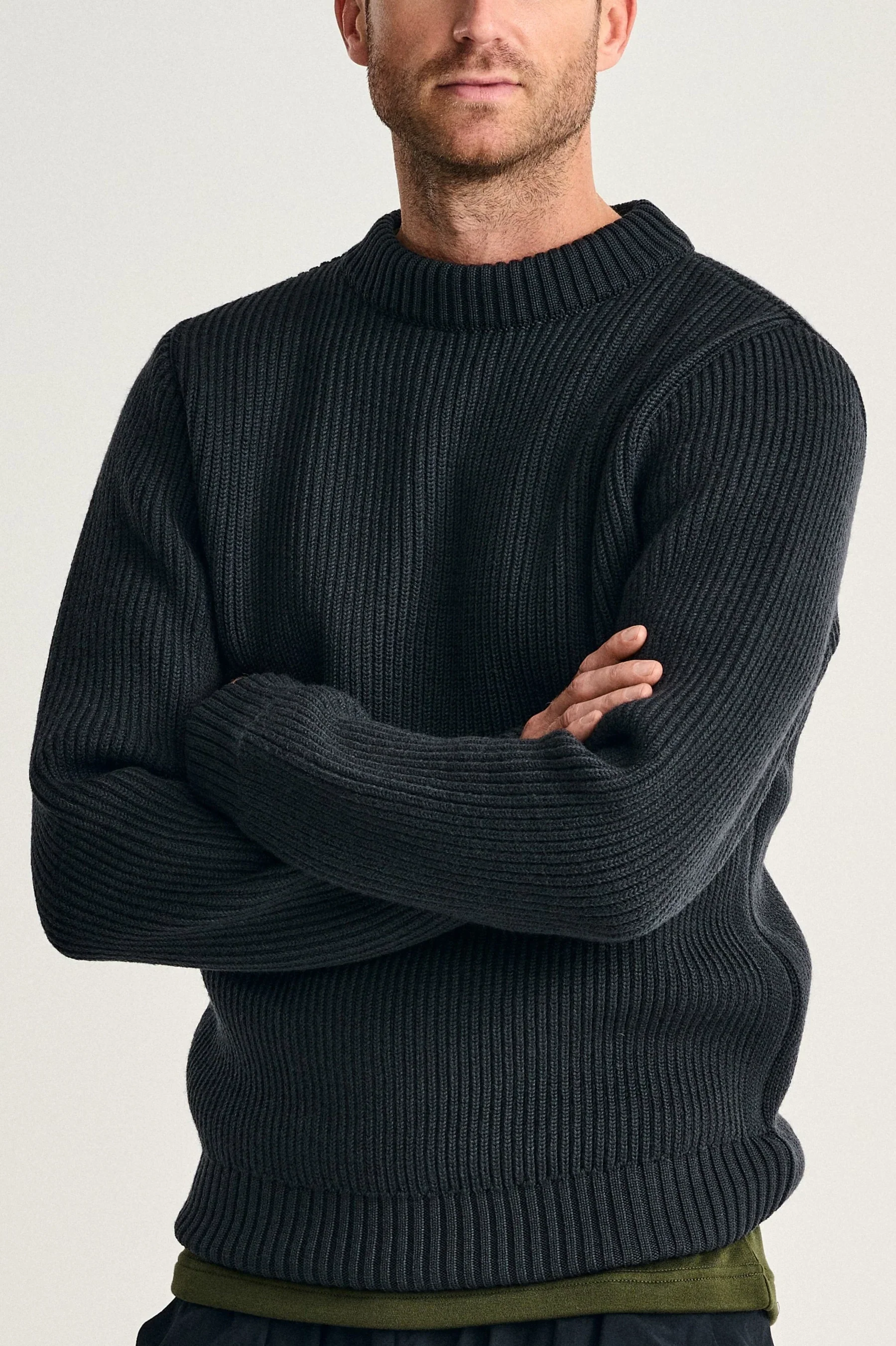 FELT-0 crew neck | rund hals, molten grey (f) - Image 3