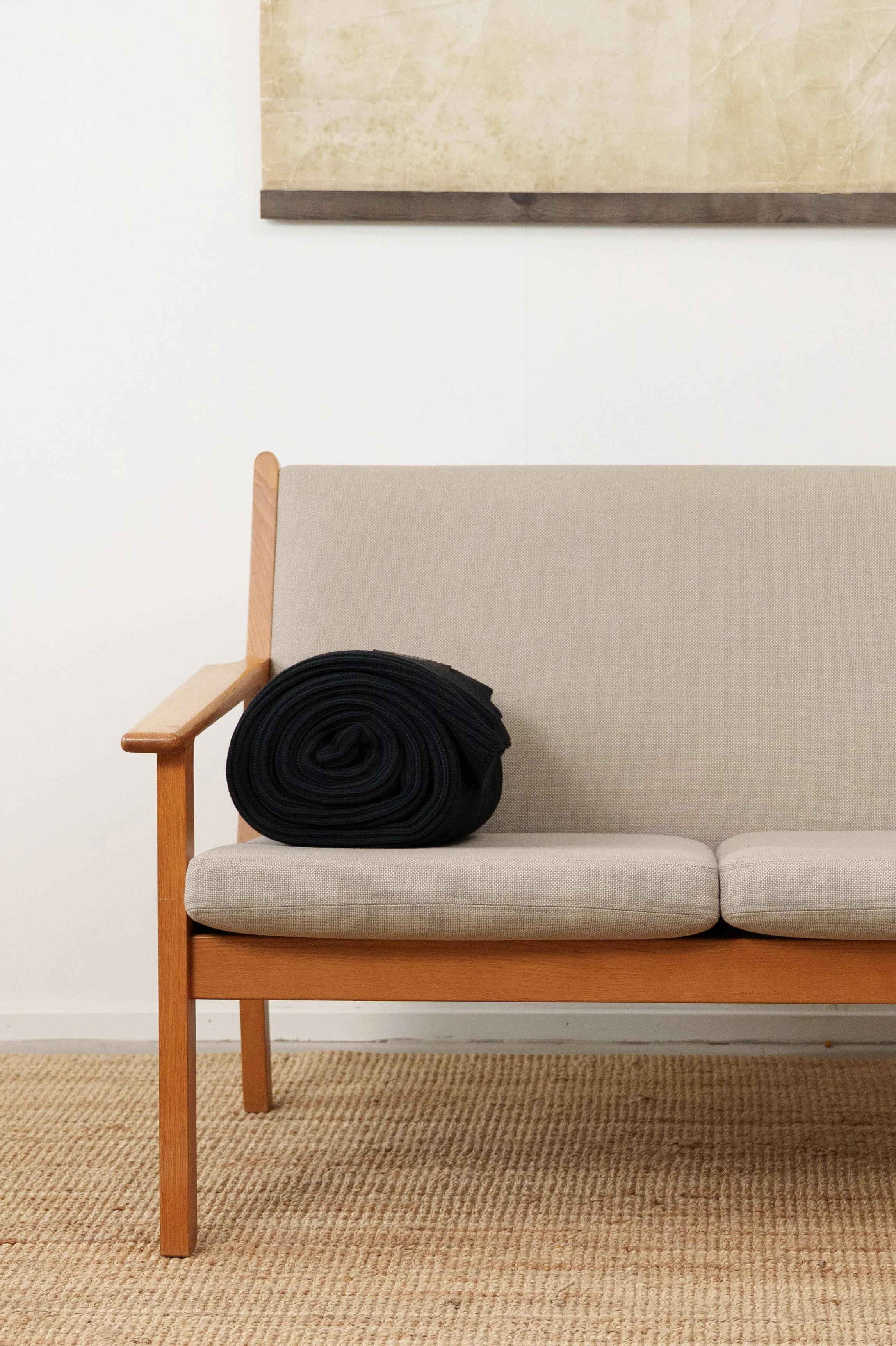 HAVEN blanket, all black