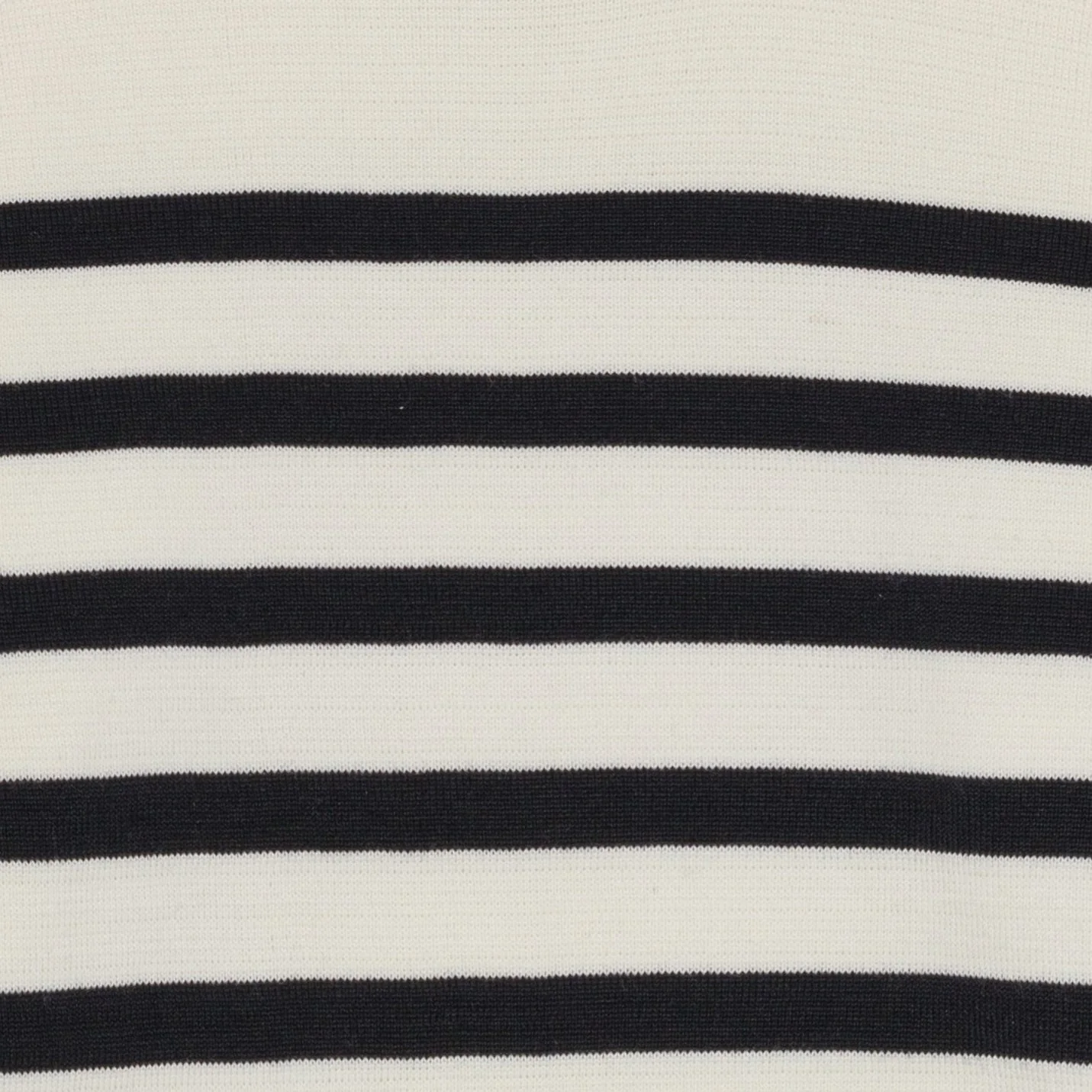GIVEN-II crew neck | rund hals, natural white / navy blue (f) - Image 3