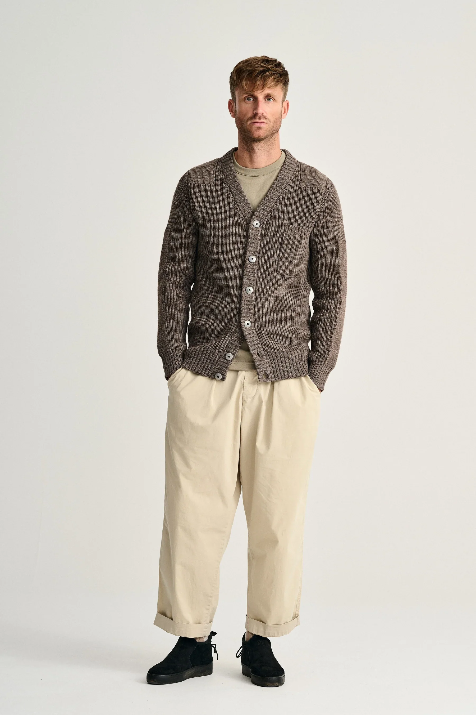 ROBUST cardigan, terra-II brown - Image 2