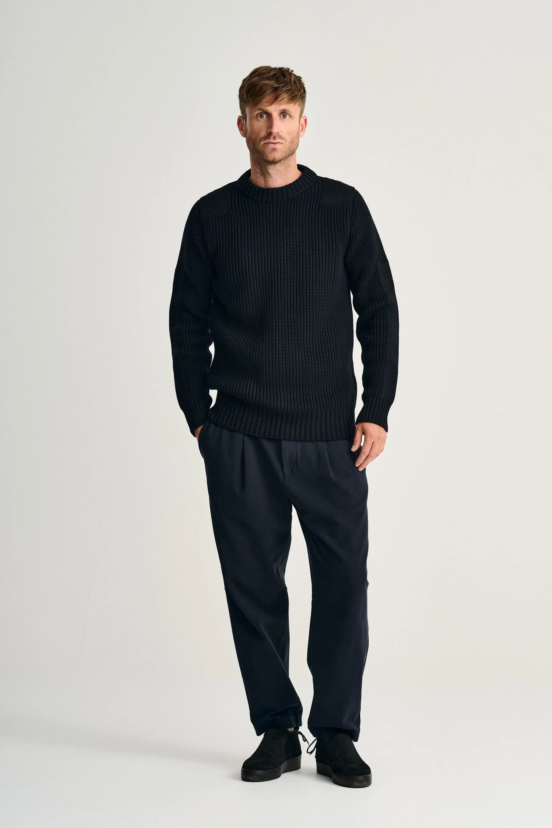 ROBUST crew neck | rund hals, navy blue (f) - Image 3